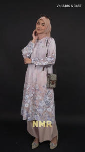 NMR Setelan Celana Tunik Celina Vol 3486