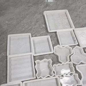 [TG835]DIY Path Maker Concrete Molds Garden Pavement Mold Road Path Paving Brick Mould