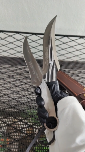 มีดทำครัว 1 แถม 1 พร้อมซองใส่ มีดเเล่ มีดเดินป่า มีดเลาะกระดูก ขนาดพกพา มีดทำครัว มีดทำอาหาร AP-FK