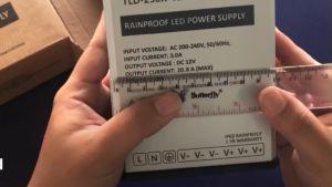 POWER SUPPLY 24V 400W RAINPROOF TALLED-X GARANSI 1 TAHUN