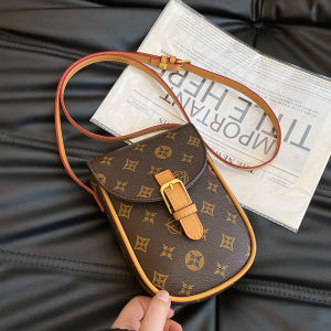 Summer Mini Womens Phone Bag Floral Single Shoulder Crossbody Bag Versatile High-End Feelings Magnetic Buckle Closure Handbag