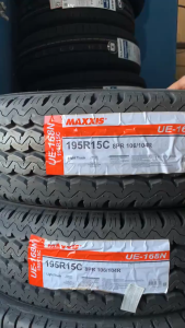 Lốp Maxxis 195R15C 8PR UE168N Mới 100% Nhập Thái Lan 2025