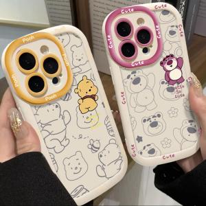 เคส Vivo V30 V30PRO V29 5G V27 5G V27E V23 5G V23E V21 5G V20Pro V25Pro T1 5G Y36 Y27 5G Y16 4G Y77 5G Y20 การ์ตูนวินนี่เดอะพูห์ประหยัดในการหล่น