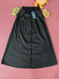 Rok Payung Cargo Wanita Ukuran L dan XL Korean Style High Premium Quality Casual Bawahan Rok Katun Tebal Nyaman