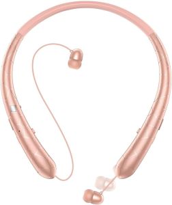 Tai Nghe Bluetooth Không Dây Đeo Cổ Có Thể Thu Gọn Thời Gian Chơi Nhạc 14 Giờ Chống Nước IPX5 Khử Tiếng Ồn CVC Có Mic Dành Cho Người Lớn (nam/nữ)