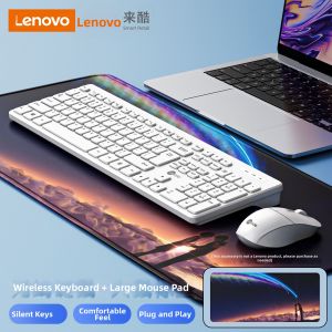 Lenovo | Silent Wireless Keyboard and Mouse Set for Office