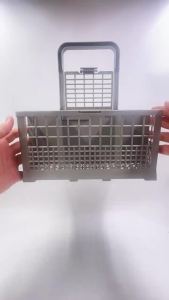 Giỏ Đựng Đồ Rửa Chén Đa Năng Có Thể Gập Lại Khay Đựng Dao Dĩa Đa Chức Năng Cho Máy Rửa Chén GE Tương Thích Với Giỏ Đựng Đồ Dùng Bằng Bạc Của Máy Rửa Chén