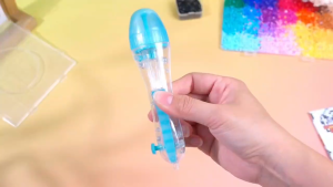 Fuse Bead Pen 2.6mm Automatic Press Crafts Maker Bead Dispenser Pen Rhinestone Jewelry Art Tool for Beading Crafts DIY Jewelry Making