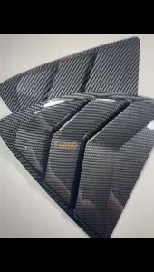 READY STOCK ! Honda City Gn2 2020-2025 New City Sedan/ City Hatchback Window Triangle Cover Glossy Black Sporty Look Car