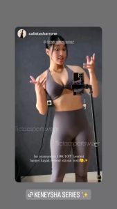 KENEYSHA SPORT SET SPORT BRA + LEGGING CUTBRAY BOOTY SCRUNCH / (dijual terpisah) / SETELAN YOGA ZUMBA FITNESS WANITA