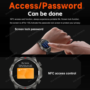 New Bluetooth Call Compass Smart Watch Men Women AMOLED HD Large Screen Heart Rate NFC IP68 Waterproof GPS Sports Smart Watch