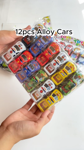12pcs Party Gift Alloy Cars W/More Design for Party Gift-Loot bag Filler