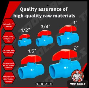 1/2 3/4 แถมถึง 1 ช่องว่าล์วาล์วพีวีซี บอลวาล์ว ยกเลิก