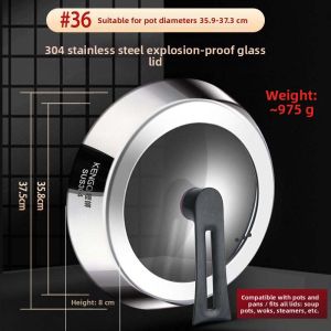 RONGCHUAN | Deep High Universal Glass Lid