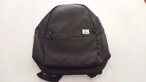 Premium Backpack Ransel Nara Series Solid Black