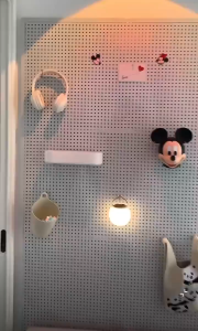 Metal Pegboard Wall Organizer: A Home Decorative Display Rack & Tools Hardware Storage Solution