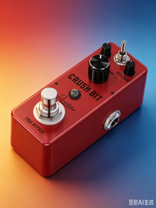 Rowin LEF-3810 Crush Bit Bitcrusher Lo-Fi Pedal 3 Filter Modes True Bypass Compact Metal Guitar Effect