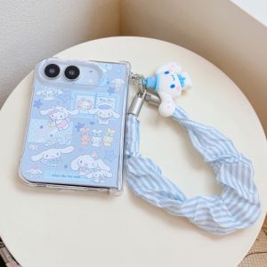 Sanrio | Ốp Điện Thoại Di Động Hình Chú Chó Yugui Cho iPhone Duo Có Dây Treo Chống Sốc Chống Trầy Xước Chống Bụi Bảo Vệ