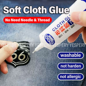 YESPERY 1/3/6Pcs Multi-use Fabric Glue Fast Tack Dry Sewing Glue Jeans Clothing Leather Repair Solution Sewing Repairing Tool