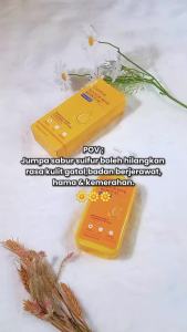 CUISHIFAN cuishifan sulfur mite removal tatlong sa isang sulfur shower gel Sulfur Mite Removal Shower Gel Deep Whitening  wash Psoriasis Eczema Remove mites acne Moisturizing 300m