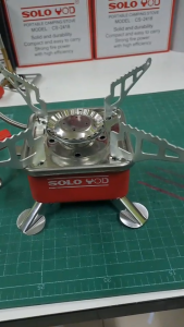 SOLOYOD เตาแก๊สแคมป์ปิ้ง NO.CS-2414 กระทัดรัด พกพาสะดวก เหมาะใช้นอกสถานที่