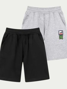 Quần Short Cotton Mỏng Mùa Hè Cho Bé Trai Quần Năm Điểm Thể Thao Quần Dài Vừa Phải Cho Bé Gái Quần Áo Mùa Hè Ngoài Trời Cho Trẻ Em Lớn