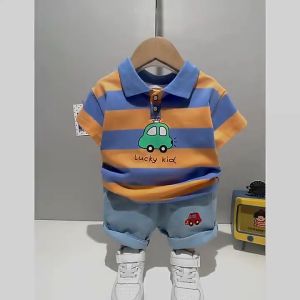 Setelan baju anak bayi laki laki / kaos anak laki laki keren distro import / baju pesta bayi laki import - Roseshop