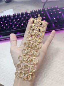 [HCM]Lắc Tay Nữ Vòng Tròn Xen Kẽ - HL2149 - Bền Màu - Đủ Size - Đổi Trả Thoải Mái - Không Đen Không Ngứa - Lên Đồ Đi Tiệc Sang Trọng