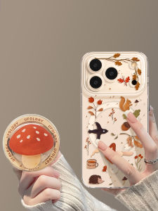 YOUSIDUN | Transparent Magnetic Phone Case with Stand for iPhone 17 Pro Max