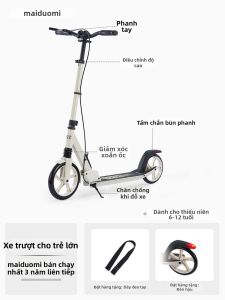 maiduomi | Xe Scooter 2 Bánh Điều Chỉnh Gập Đượ