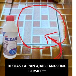 Pembersih kamar mandi paling ampuh super clean sekali kuas kotoran rontok