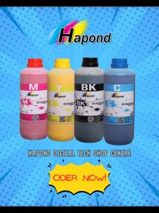 READY STOCK INK!!! Hapond ECO SOLVENT INK (Epson i3200/TX800/XP600/DX5/DX7)