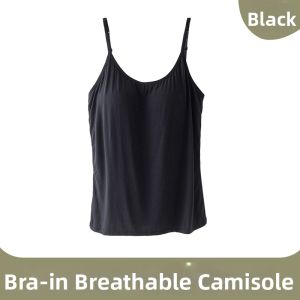 Modal Spaghetti Strap Bra Top Large Size
