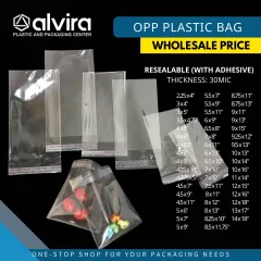 PP Transparent Plastic Bag 2kg 40micron ( 0.04mm) All Size