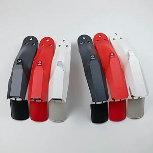 Modified Rear Fender for Xiaomi M365 1s Pro 2 Electric Scooter Mudguard With Adjustable License Big Taillight Holder Parts