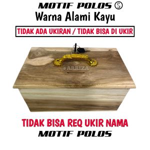 KOTAK AMAL + RODA /  KOTAK AMAL RODA KAYU JATI KOTAK INFAQ + RODA / CELENGAN / KOTAK DONASI + RODA / TEMPAT PENYIMPANAN UANG Ukuran Sedang