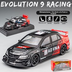 ZIOMIYSTAR | EVO9 Classic Rally Car Model Alloy Toy