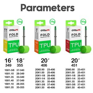 CYCLAMI TPU Folding Bike Inner Tube: A Comprehensive Guide
