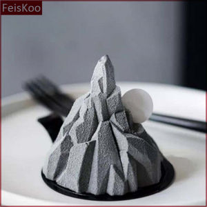 3D Silicone Baking Mold Creative French Pastries Iceberg Mountain Volcano Mousse Handmade Soap Candle Baking Cooking Tools