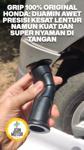Sepasang Handgrip Stang BeAT Vario 110 125 150 Spacy Genio FI eSP CBS Street Pop ORIGINAL HONDA AHM