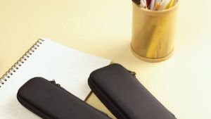 Black EVA Stylus Pencil Case Hard Shell Stylus Pen Storage Bags Students Touch Stylus Carrying Box
