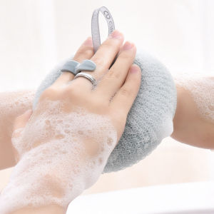 Bath Ball Rich Bubbles Body Scrubber Bath Sponge Mesh Shower Brush Bathroom Accessories