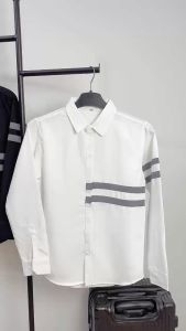 ÁO SƠ MI NAM DÀI TAY PHỐI DÂY ĐAI THỜI TRANG HÀN QUỐC CAO CẤP quang_thời_trang