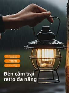 BEAUTY IN THE LIGHT | Đèn Trại Cắm Trại Sạc Dài Thời Gian Sử Dụng