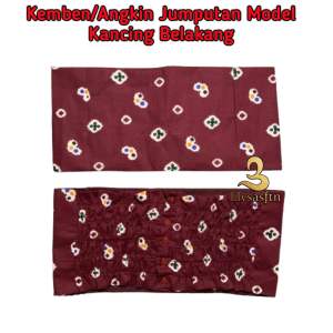 Angkin/Kemben Jumputan Instan model Karet Kancing Belakang