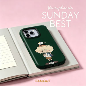 Potdemiel | Girl on Unicorn For Case For iPhone 17 16 15 Pro Max TPU & Anti-Scratch Outer Shell Raised Screen Edge Stylish Design