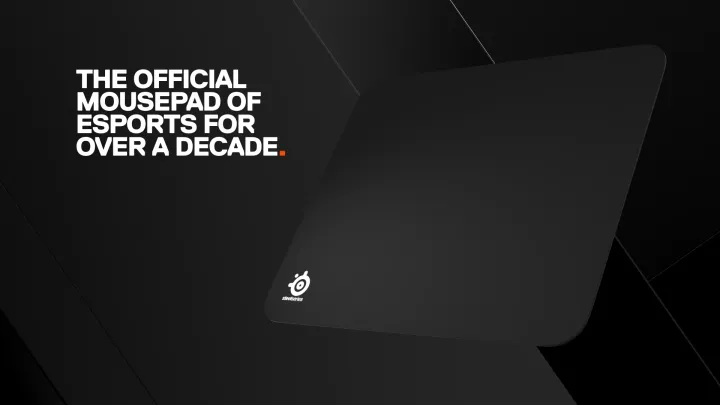 SteelSeries QcK Large Gaming Mouse Pad 450mm x 400mm x 2mm Micro-Woven Cloth Durable And Washable MousePad