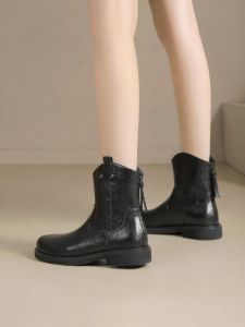Josiny | Height Increasing Skinny Warm Martin Boots