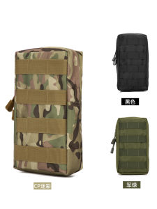 Camouflage Oxford Spinning Tactical Backpack Bum Bag MOLLE Vest Accessory Kit Tactical Belt with Bag Carry-on Sundry Bag