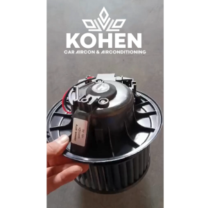 BLOWER MOTOR AUDI 12 VOLTS WITH RESISTOR FOR CAR AIRCON AND AIRCONDITIONING